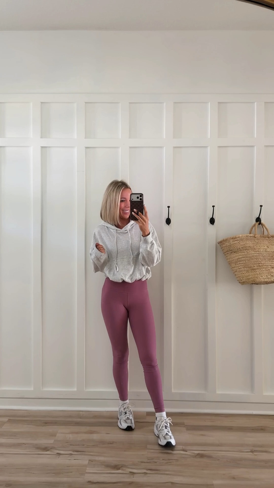 Cute bubble hem hoodie 🤎

#LTKootd #LTKOver40 #LTKActive