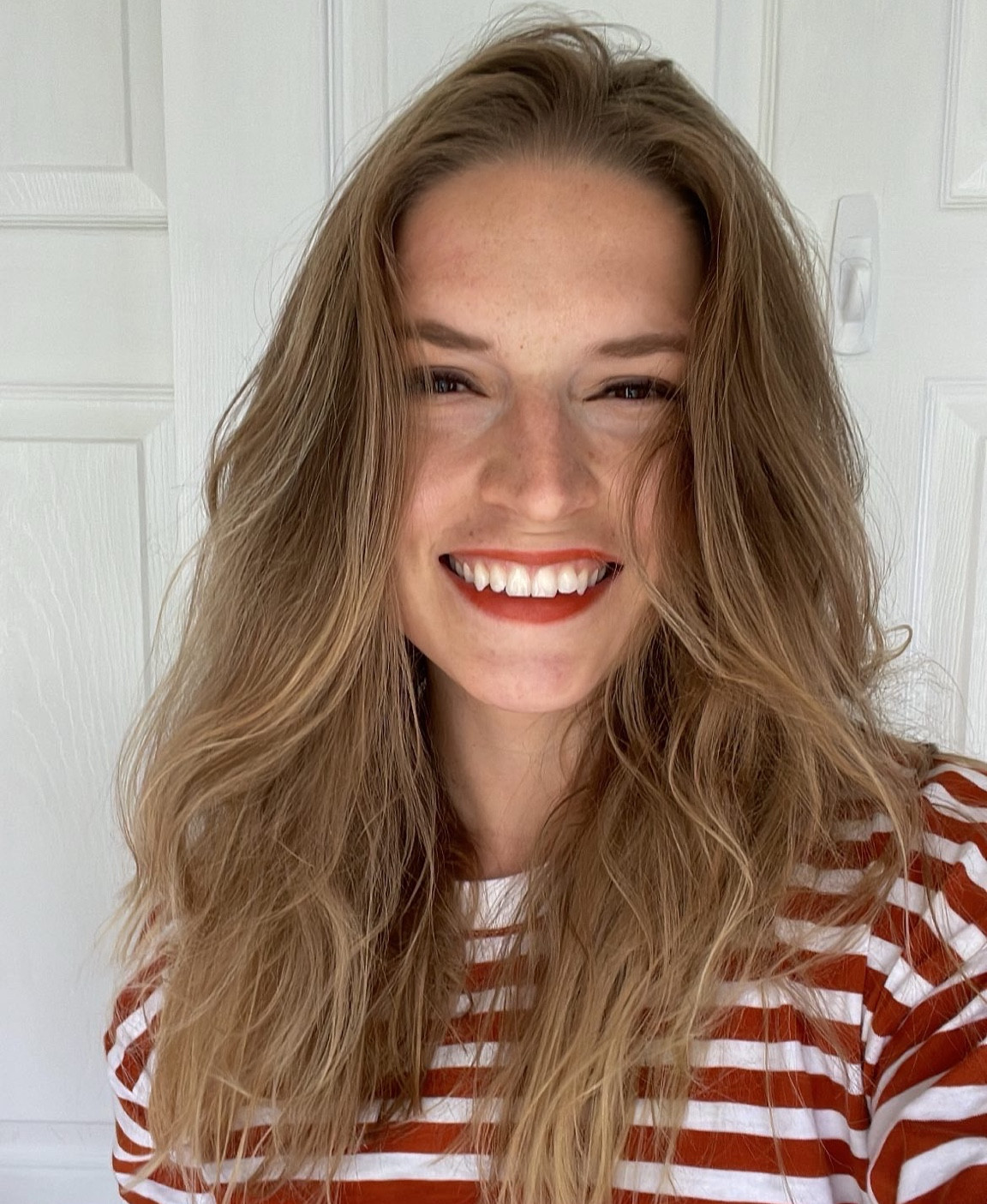 My natural hair texture is coming back and it’s bringing me joy — my hair hasn’t felt this good in a long time. Also linking this perfect autumnal lipstick 💄 top fits TTS

Fall fit, casual, lip, beauty, makeup, long sleeve tee, striped top, fall makeup, new wash, natural hair  

#LTKSeasonal #LTKbeauty