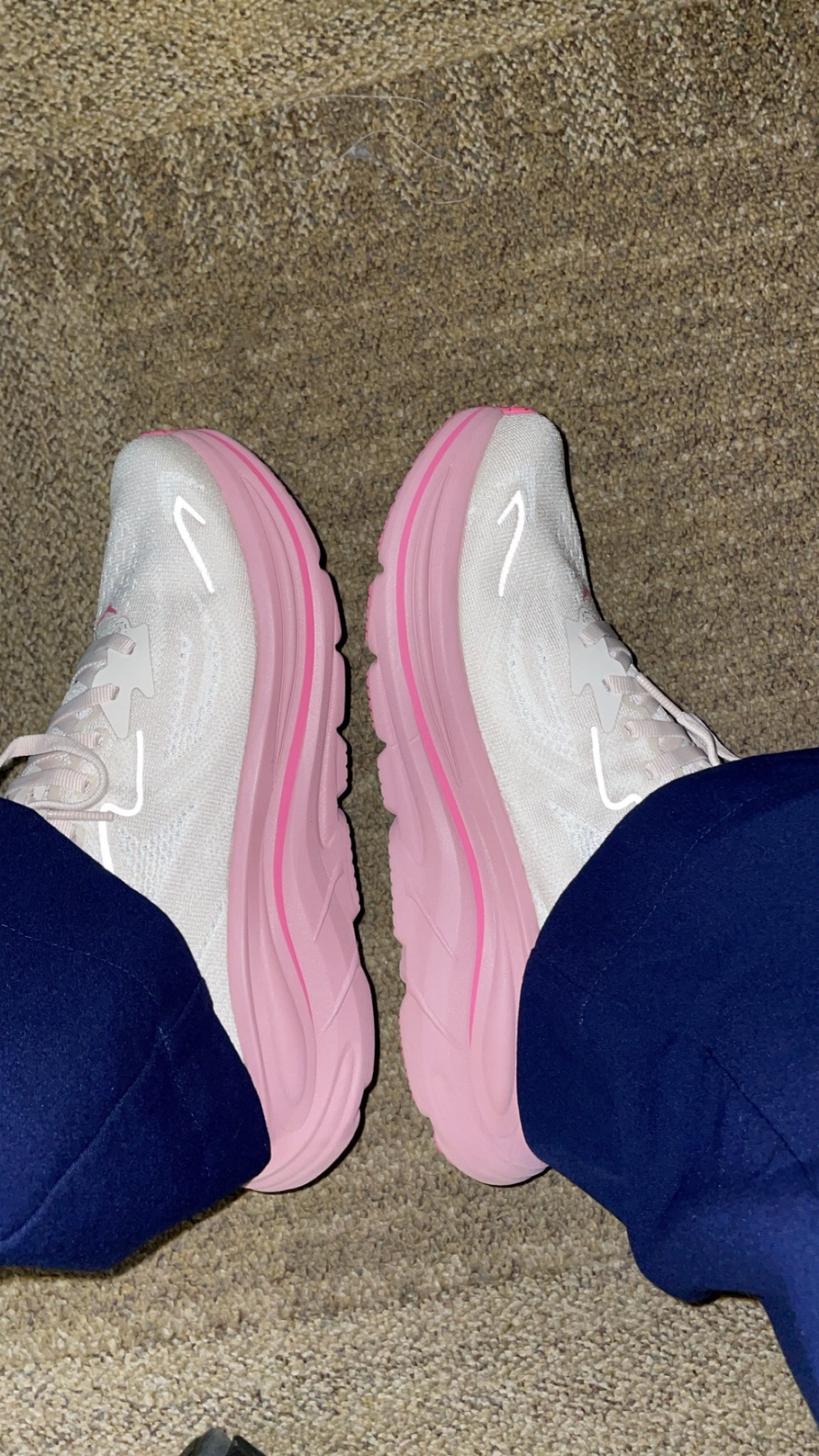 Barbie Hokas for work 👟 #hokas #pinkhokas #musthaveshoes #nurseshoes #runningshoes #comfyshoes #musthave #shopping 

#LTKootd #LTKWorkwear #LTKActive