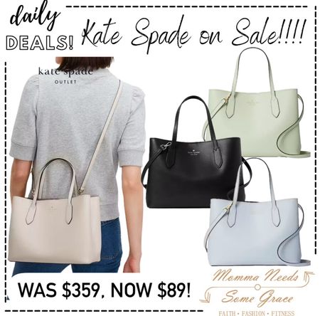 Kate Spade bag on sale today! Would make a great Mother’s Day gift! 

#LTKfindsunder100 #LTKitbag #LTKsalealert