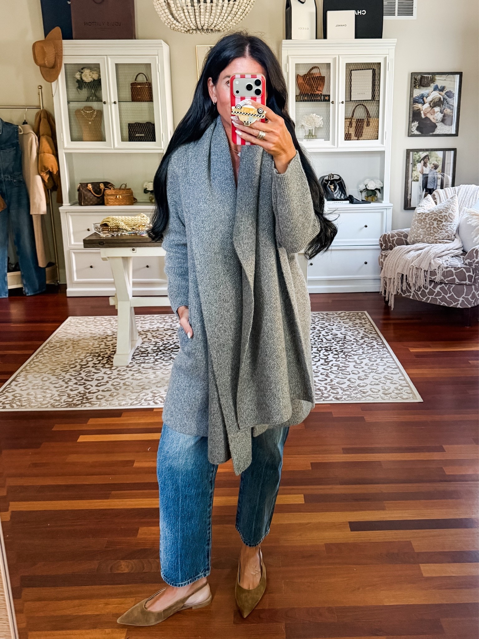 Love this sweater coat with an attached scarf! Wearing XS and 24 denim 
@nordstrom #nsale

#LTKootd #LTKSeasonal #LTKSaleAlert