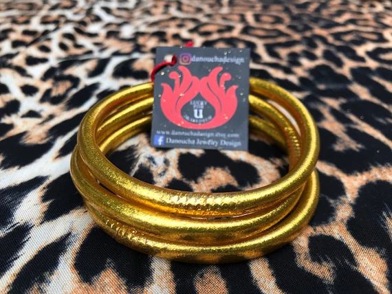THICK DESIGN Gold Leaf Lucky Bracelets Temple Jewelry | Etsy | Etsy (US)