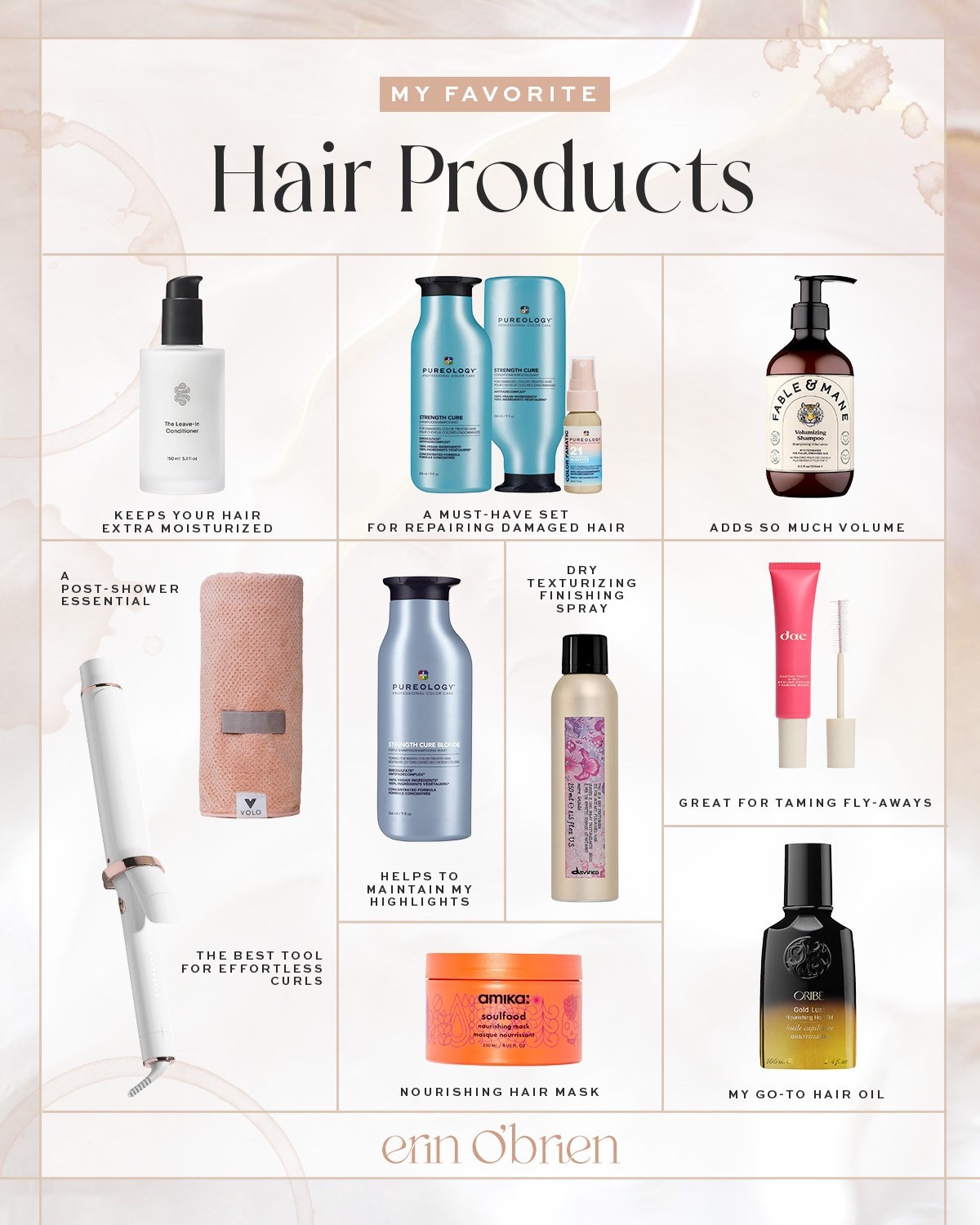 My Favorite Hair Products

#LTKFindsUnder100 #LTKFindsUnder50 #LTKBeauty