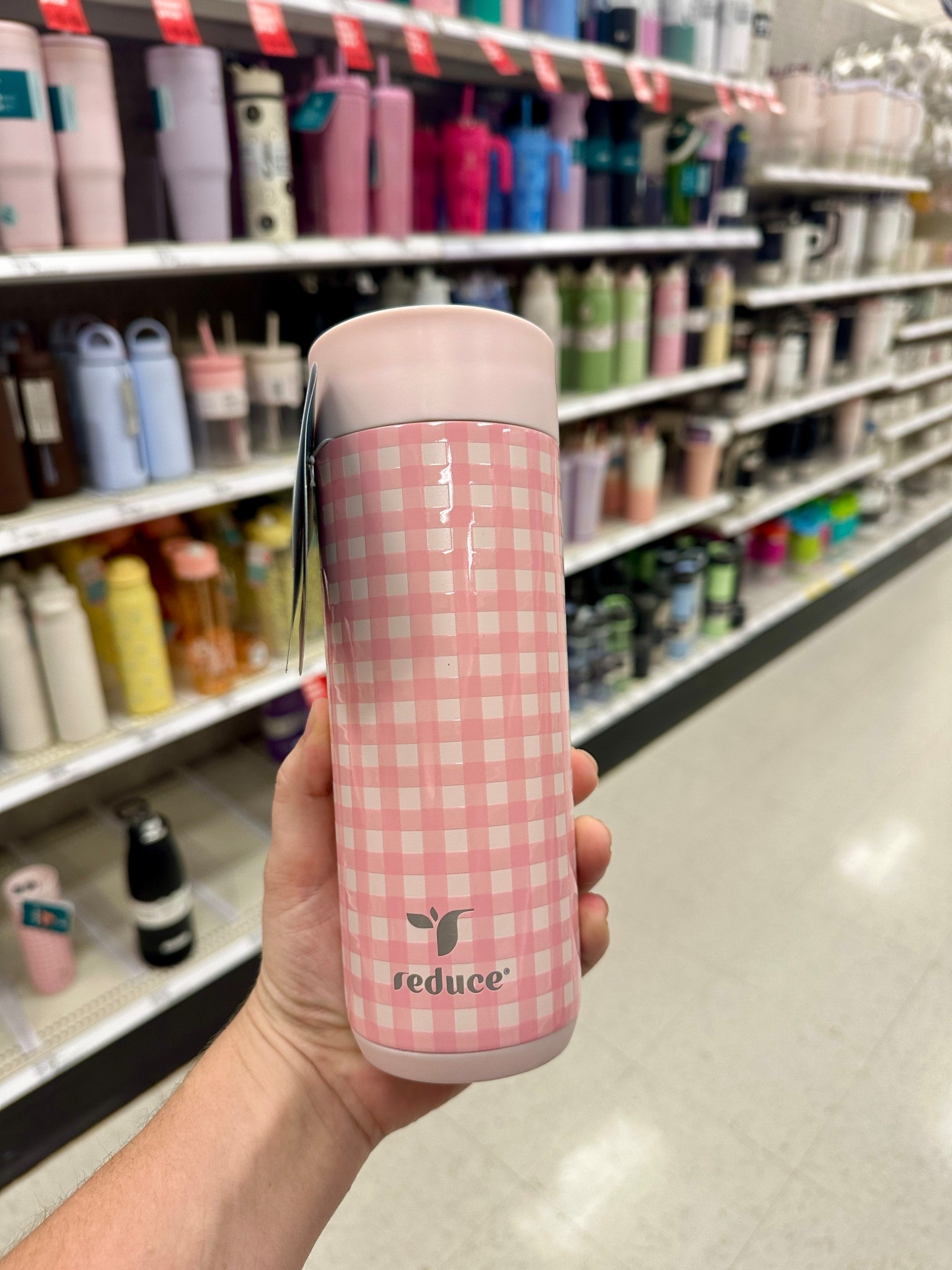 Target finds never disappoint and this pink gingham water bottle might be my favorite one yet. 💗

The soft pink checkered pattern is giving spring picnic meets cozy mom life and it’s the perfect size for coffee, water, or tossing in your bag for school pickup, errands, or garden days.

Linking this Target gingham insulated bottle because it’s one of those cute + practical finds that sells out fast

#LTKmomlife #LTKSeasonal #LTKselfcare