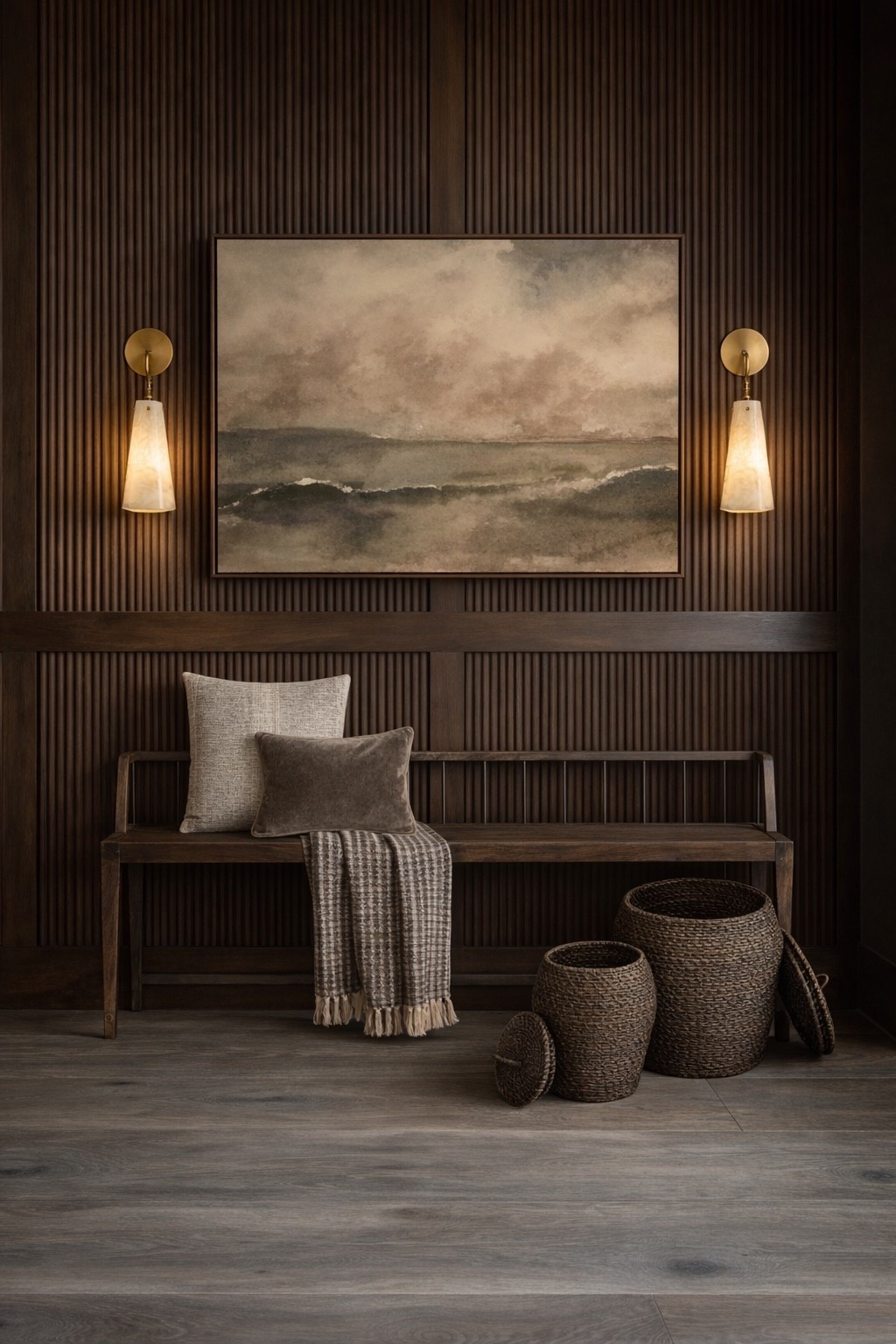 Moody, earthy, and warm! I love the way this space came together with Wayfair finds. Perfect for an entry, the end of a hallway, or even in an open concept living space! 

#LTKHome