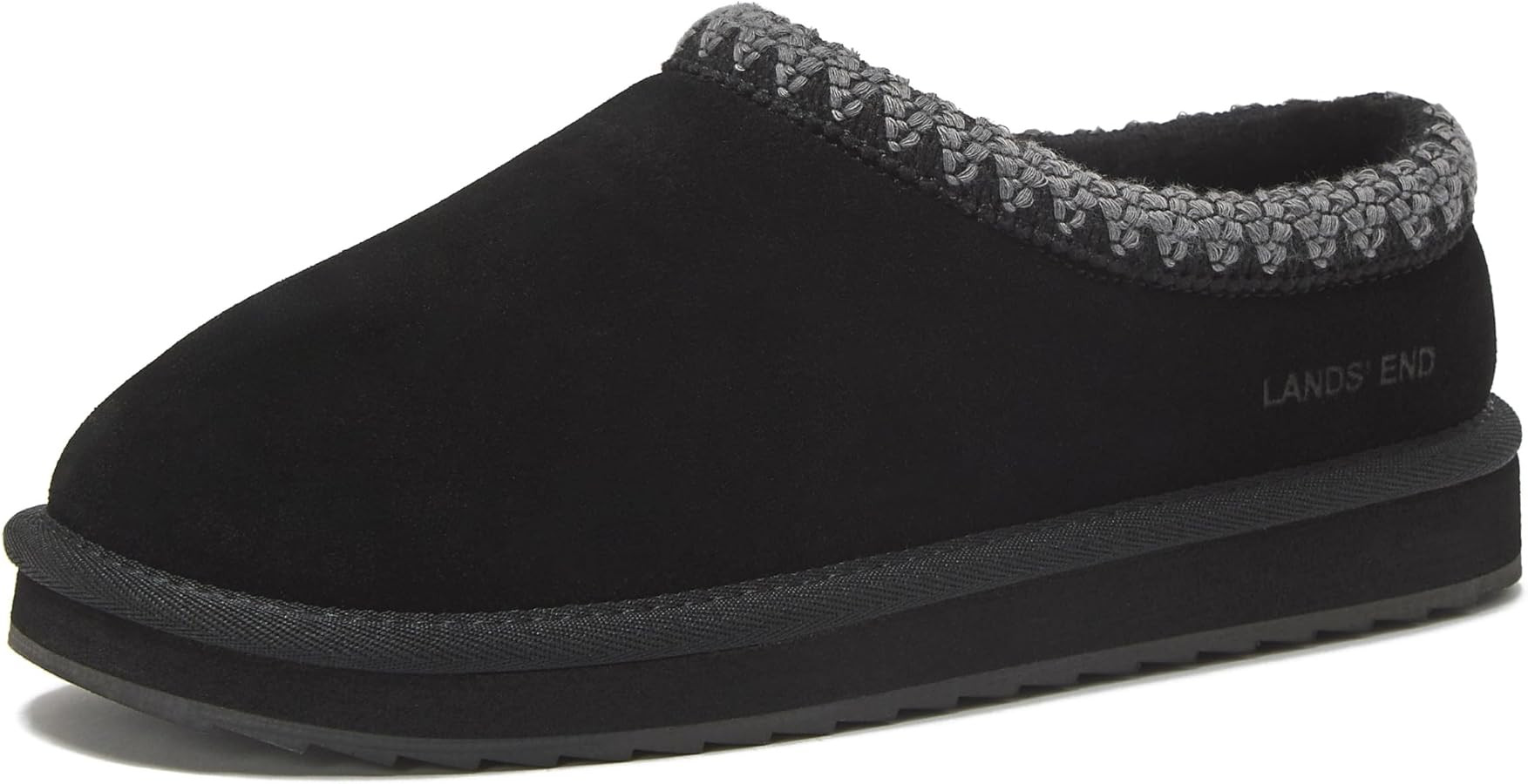 Lands' End Hearth Warm Fuzzy Slip On Slippers for Women, Indoor Outdoor Comfortable Suede Womens ... | Amazon (US)