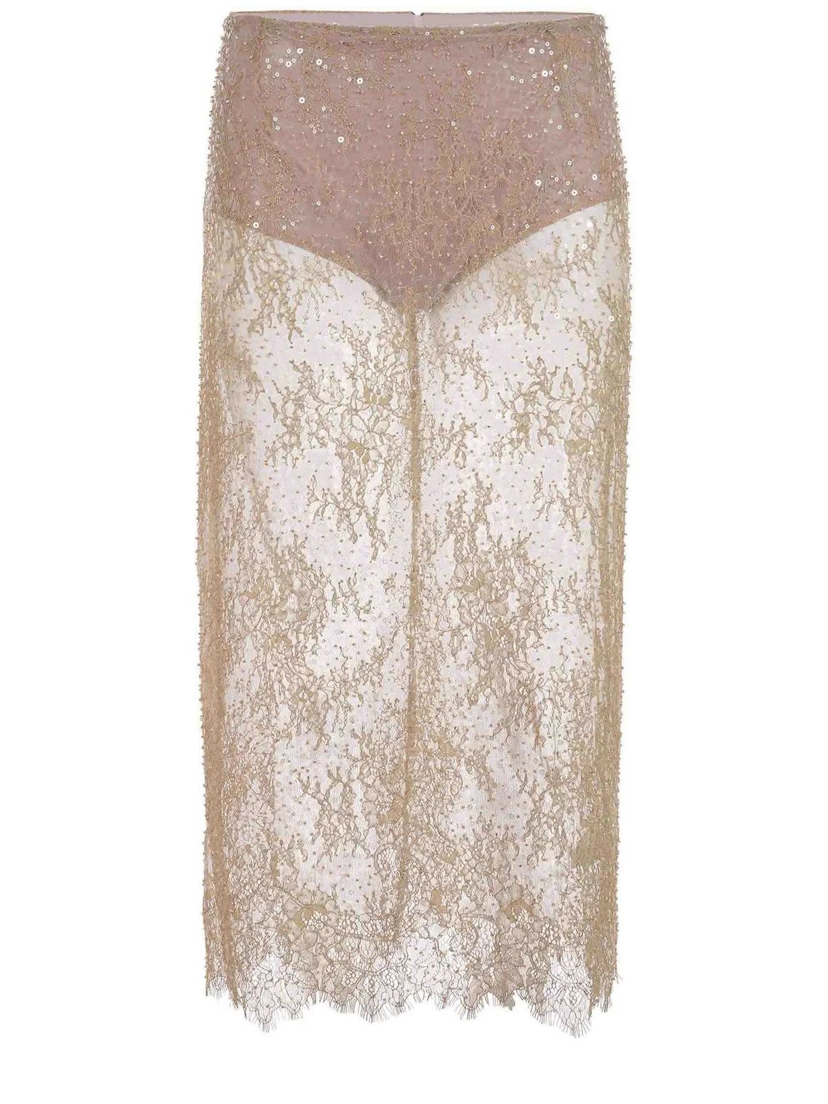 Herskind Lace Sequin Skirt | Cettire Global