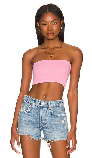 Amelia Bandeau in Black | Revolve Clothing (Global)