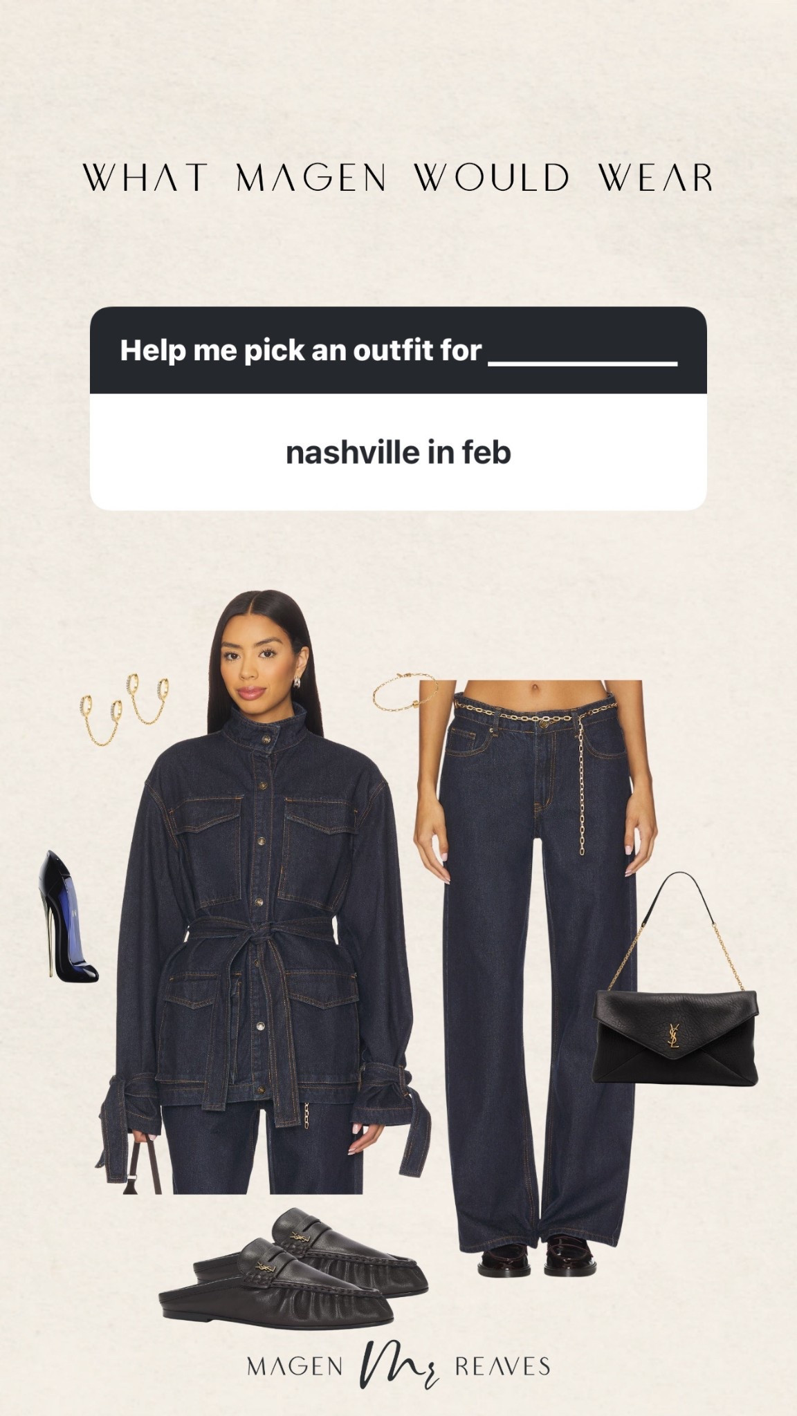 Nashville in Feb outfit inspo!