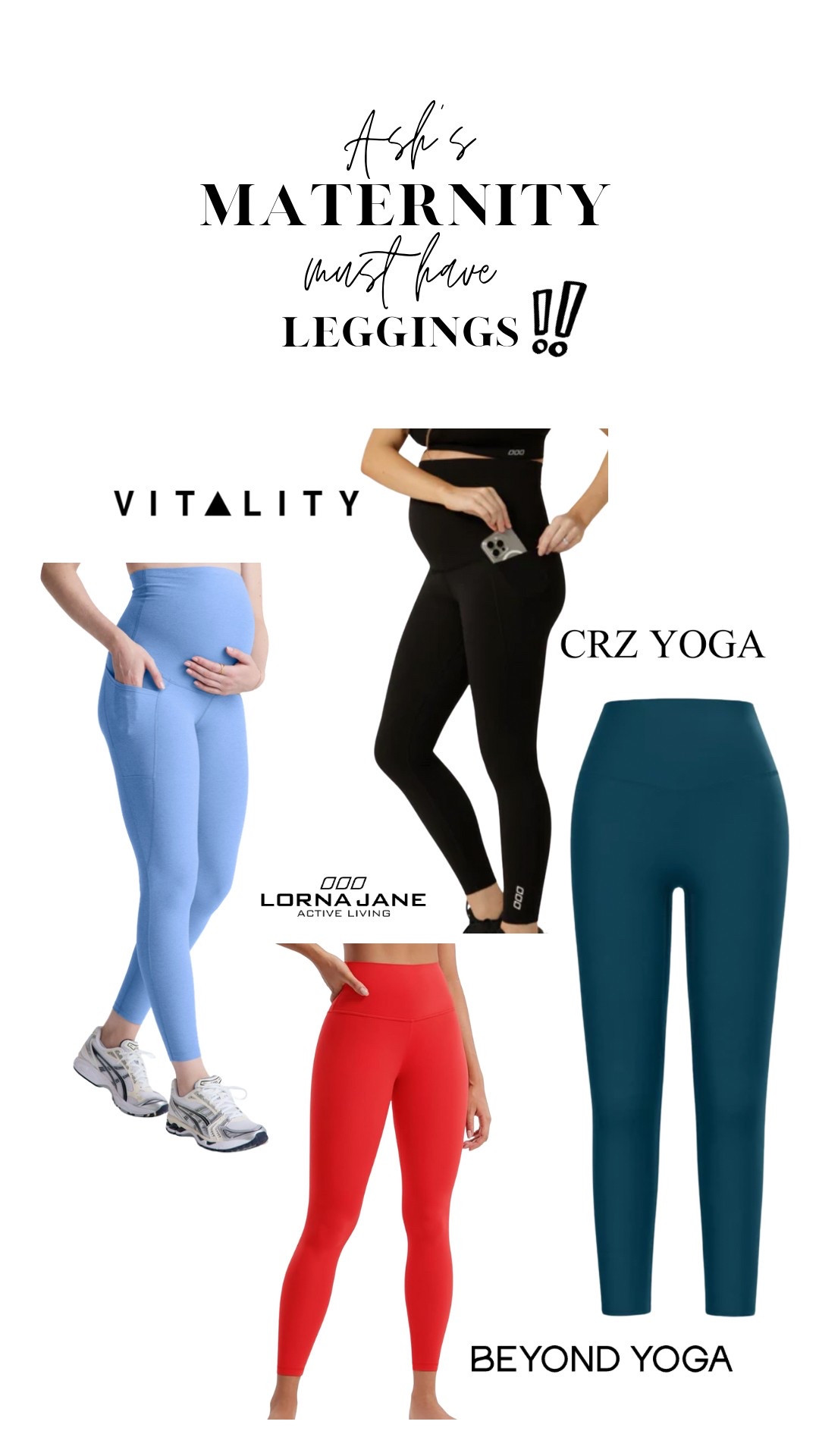 Ash’s must have maternity leggings! 



#LTKBump #LTKFindsUnder50 #LTKActive