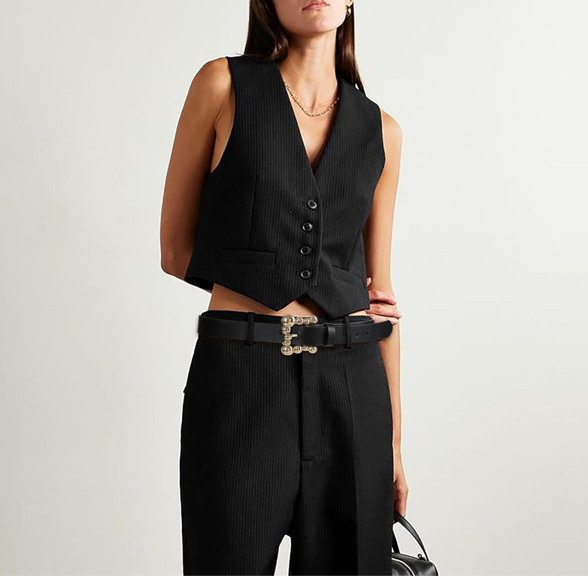 Sandro bubble belt look for less