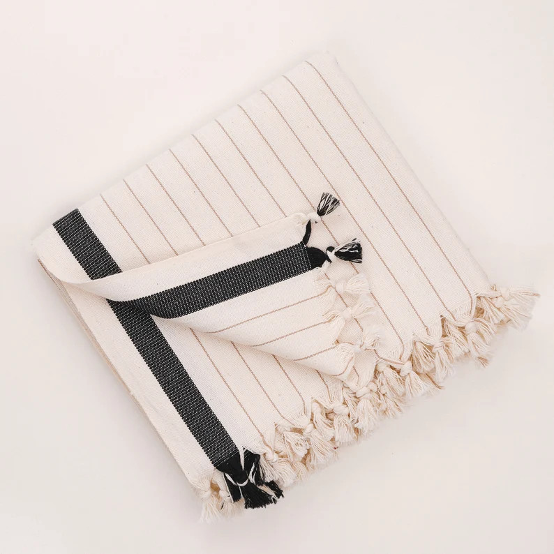 Cotton Bath Towel Set, Master Bathroom Decor, Lounge Chair Towel, Organic Turkish Hand Towel, Sof... | Etsy (US)