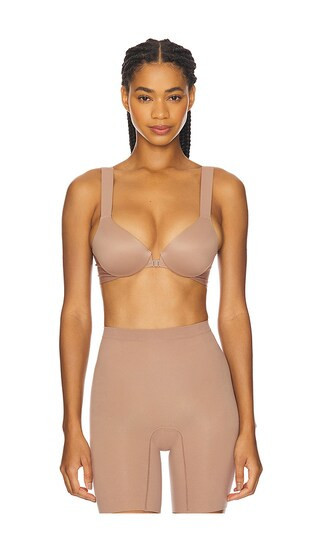 SPANX Spanxsmooth Bra-lleujah Full Coverage Bra in Taupe. - size 36C | Revolve Clothing (Global)