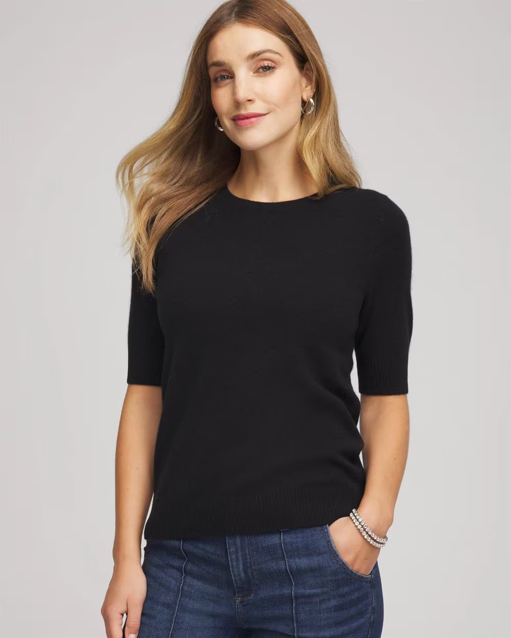 Crewneck Cashmere Pullover Sweater | Chico's