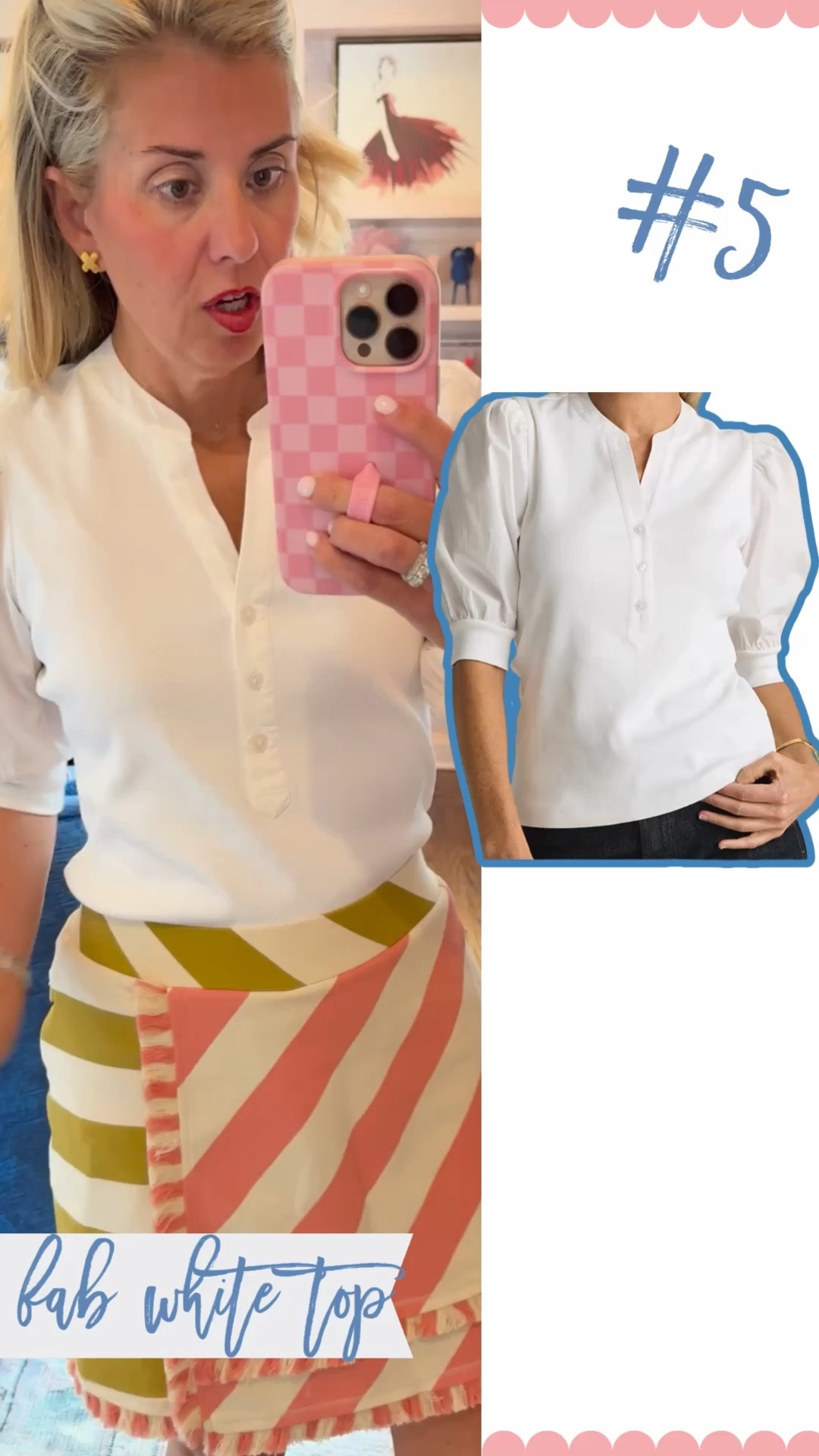 One of my FAV white tops at number 4… this Quince shirt is so flattering! I’m xs top & skort.

#LTKgrwm #LTKootd #LTKmomlife