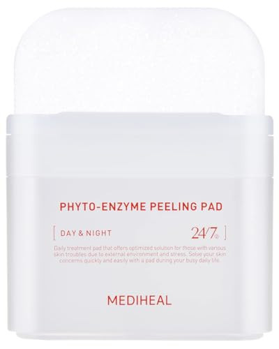 MEDIHEAL Phyto Enzyme Peeling Gauze Pads - Vegan Face Resurfacing Pore Tightening with LHA & Papaya Enzymes - Exfoliating Pads, 90 | Amazon (US)