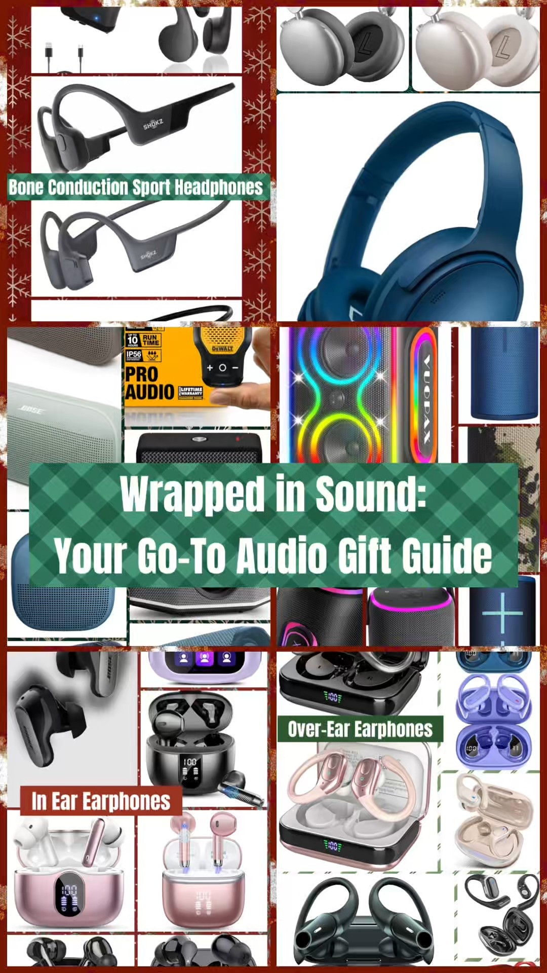 🎄 Holiday audio gifts they’ll actually love! 🎶 

From top-rated headphones and earbuds to Bluetooth speakers, give crisp sound, booming bass, and serious holiday cheer. 

Perfect for every music lover on your list! 

#HolidayGifts #ChristmasGifts #GiftGuide #HolidayShopping #StockingStuffers #GiftsForEveryone #FestiveSeason #HolidayCheer #MusicLovers #AudioGear #Headphones #WirelessEarbuds 

#LTKHoliday #LTKGiftGuide