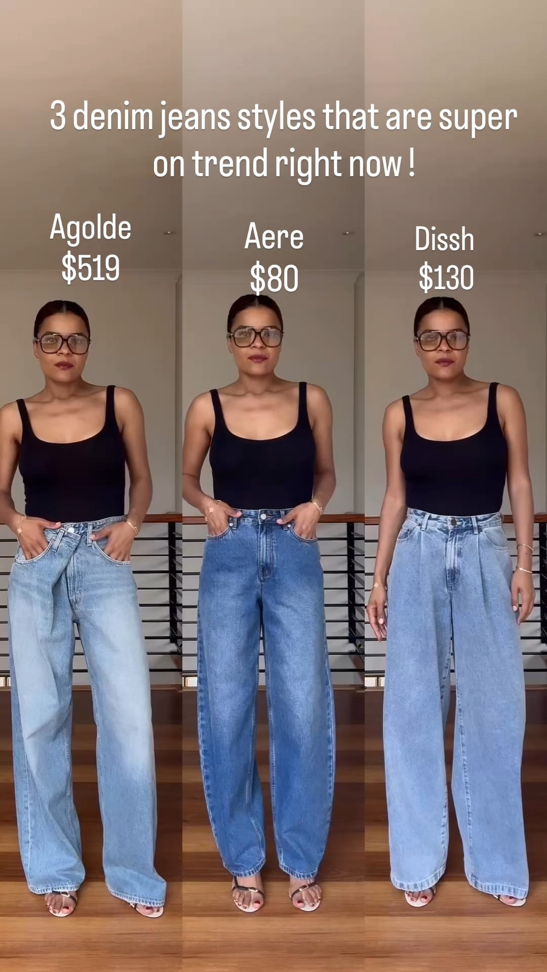 3 denim jeans styles that are super on trend right now! These denim styles are everywhere right now and I have found you the best of the best. If you are updating your denim game this summer start here. 
And the best thing is that most of these styles are on sale! 

Comment JEANS and I will send you a link to check out these and more 
