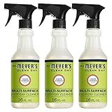 Amazon.com: Mrs. Meyer's All-Purpose Cleaner Spray, Lemon Verbena, 16 fl. oz - Pack of 3 | Amazon (US)