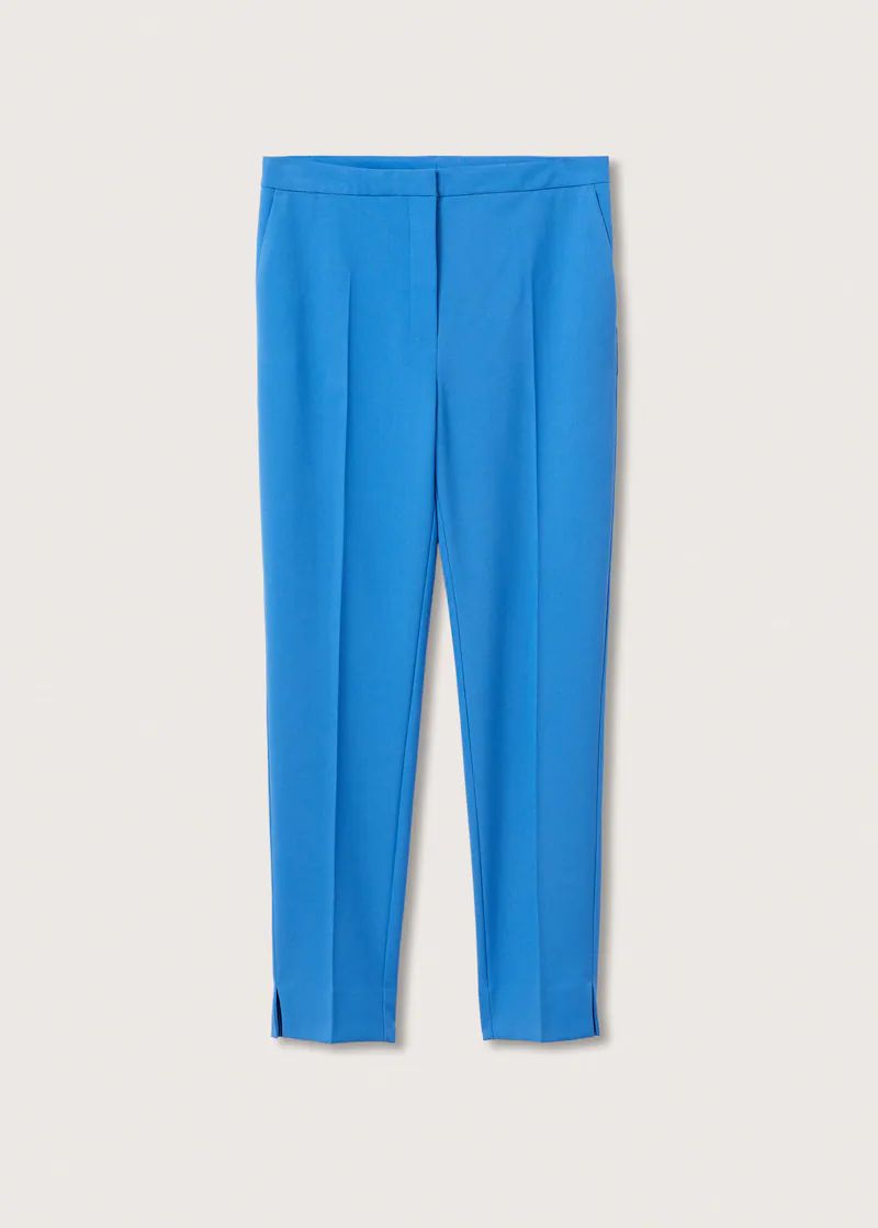 Slim fit suit pants

Flowy fabric. Straight design. Slim fit. Medium waist. Dart detail. Side pocket | MANGO (US)