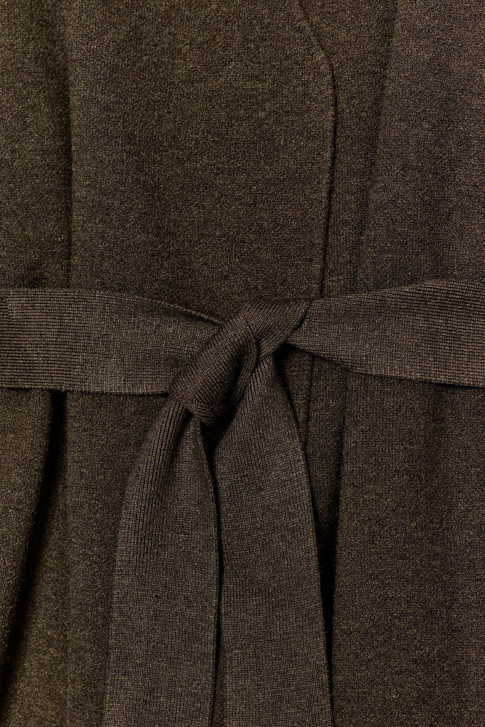 BELTED KNIT CARDIGAN | Zara US