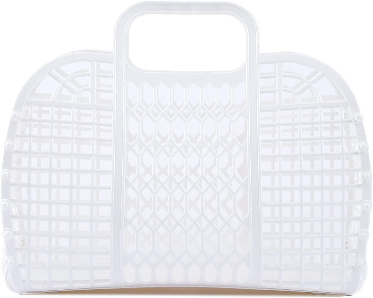 BABANA Jelly Bags - Reusable Gift Basket - Girls Beach Bag - Toddler, Kids Jelly Purse - Hallowee... | Amazon (US)