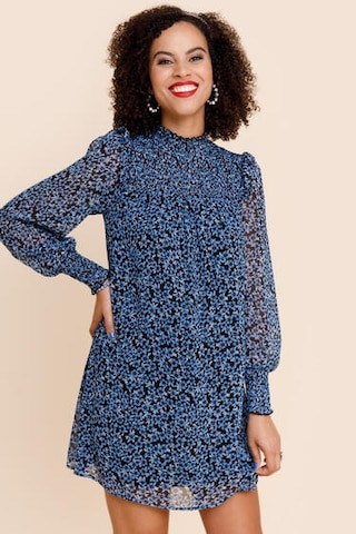 Lucy Smocked Floral Mini Dress - francesca's | Francesca's