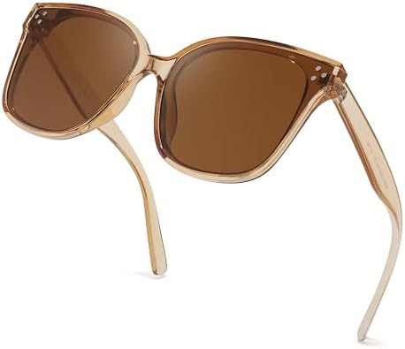 FEISEDY Retro Square Oversized Polarized Sunglasses Women Men Minimalist Style B2600 | Amazon (CA)