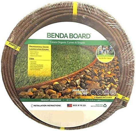 One Stop Outdoor USA Made - Heavy Duty Landscape Edging, Garden Planter & Pathway Bender Board Ed... | Amazon (US)