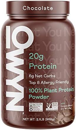 OWYN Vegan Protein Powder, 20g Plant Based Protein, Probiotics, Superfoods Greens, Pea, Chia seed... | Amazon (US)