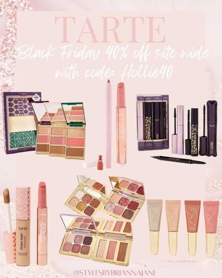 Tarte gift sets. Use code: Hollie40 for 40% off site with and free shipping! 

#LTKbeauty #LTKGiftGuide #LTKCyberWeek
