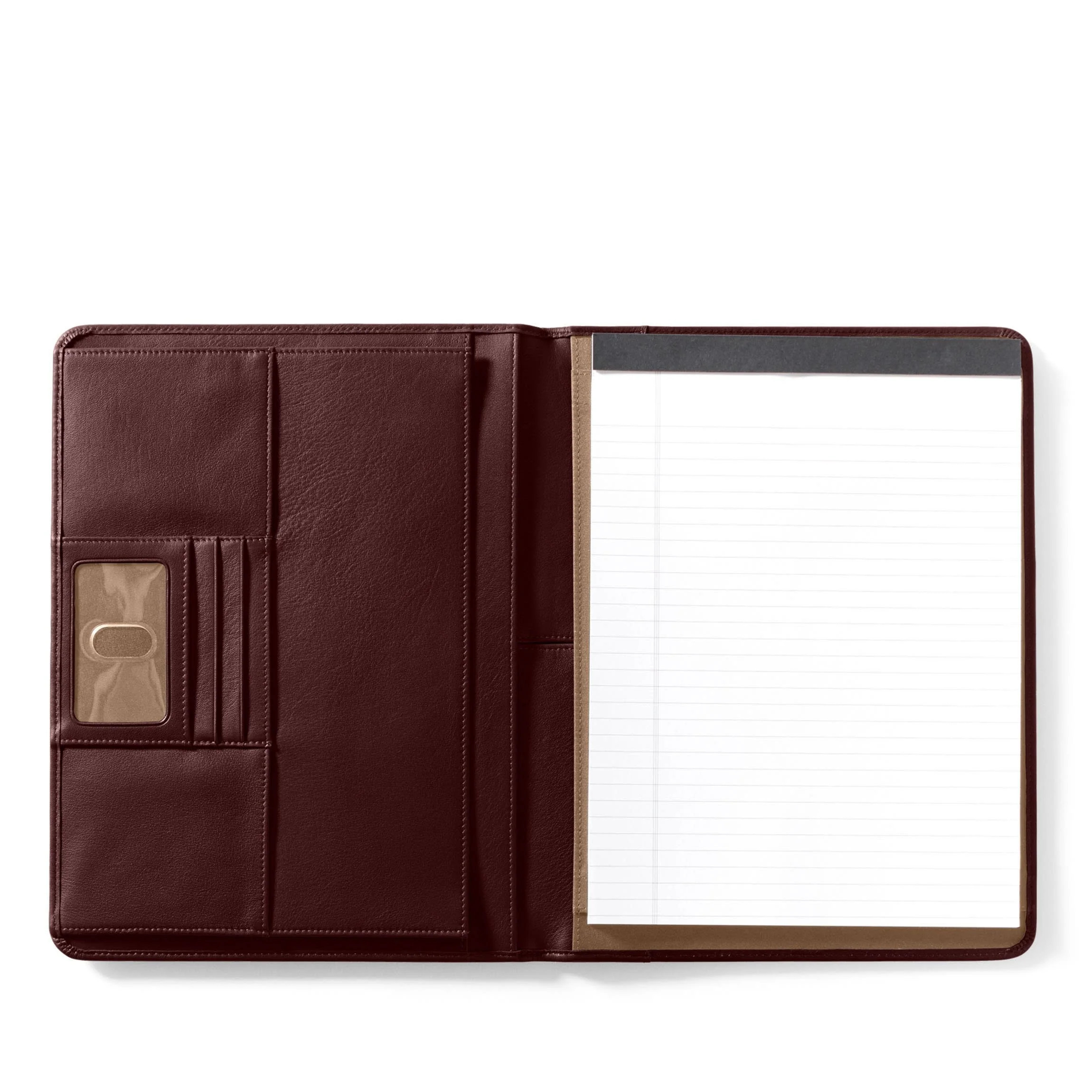 Deluxe Folio Bordeaux | Leatherology