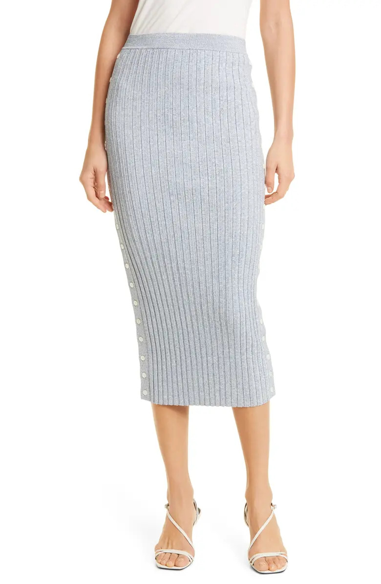 Ashton Rib Knit Midi Skirt | Nordstrom