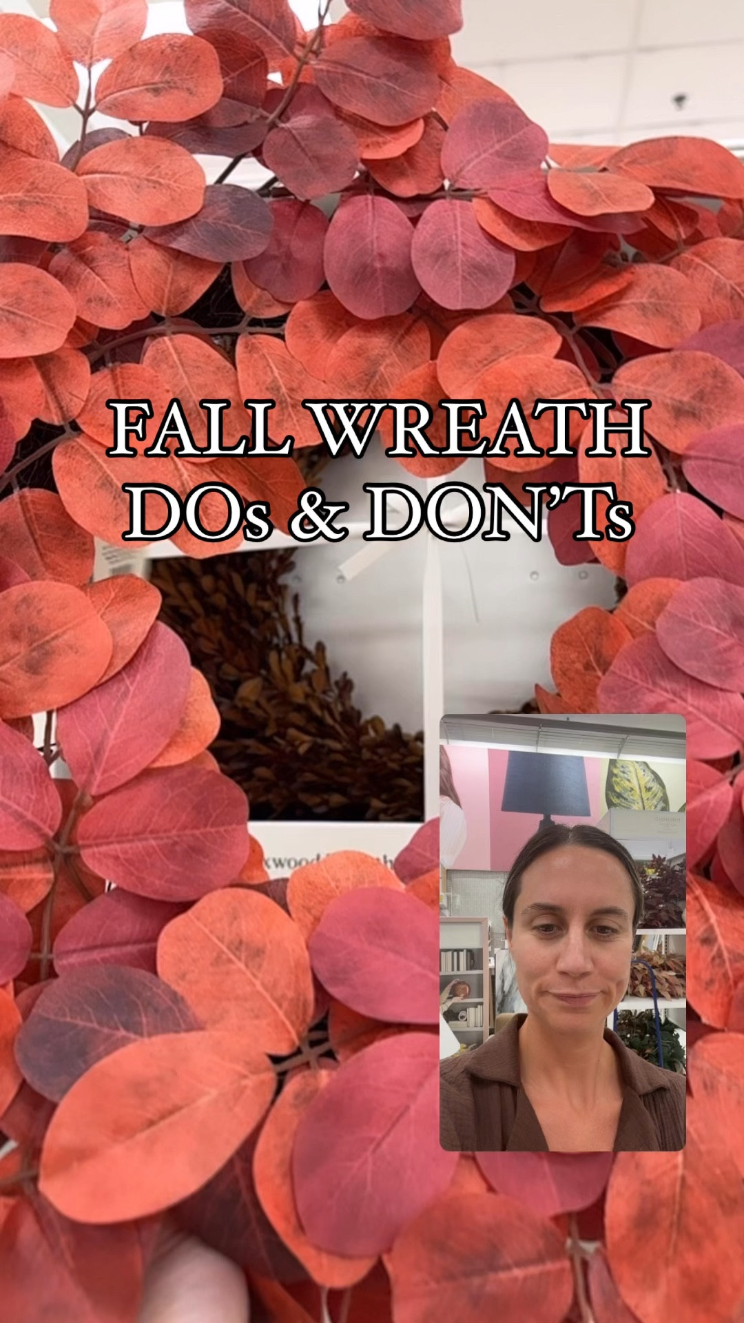 A little fall wreath 101 for ya! Go for dried looking leaves/florals, a mixed approach, or preserved leaves rather than all faux stems! Your porch will look 10 times more elevated!  

#LTKHome #LTKSeasonal #LTKFallSale