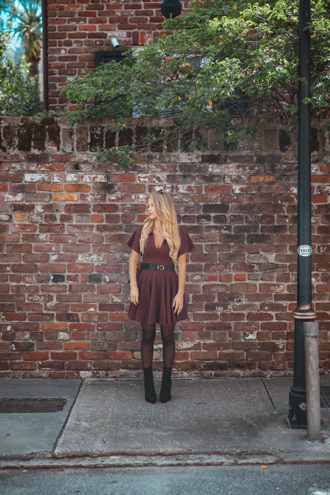Fall fashion outfit
Brown knit sweater dress
V neck 
Leather black belt 
Tights 
Ankle boots 
Charleston 
Anthropologie 
Petite outfit 
Date night outfit 


#LTKPetite #LTKWorkwear #LTKSeasonal