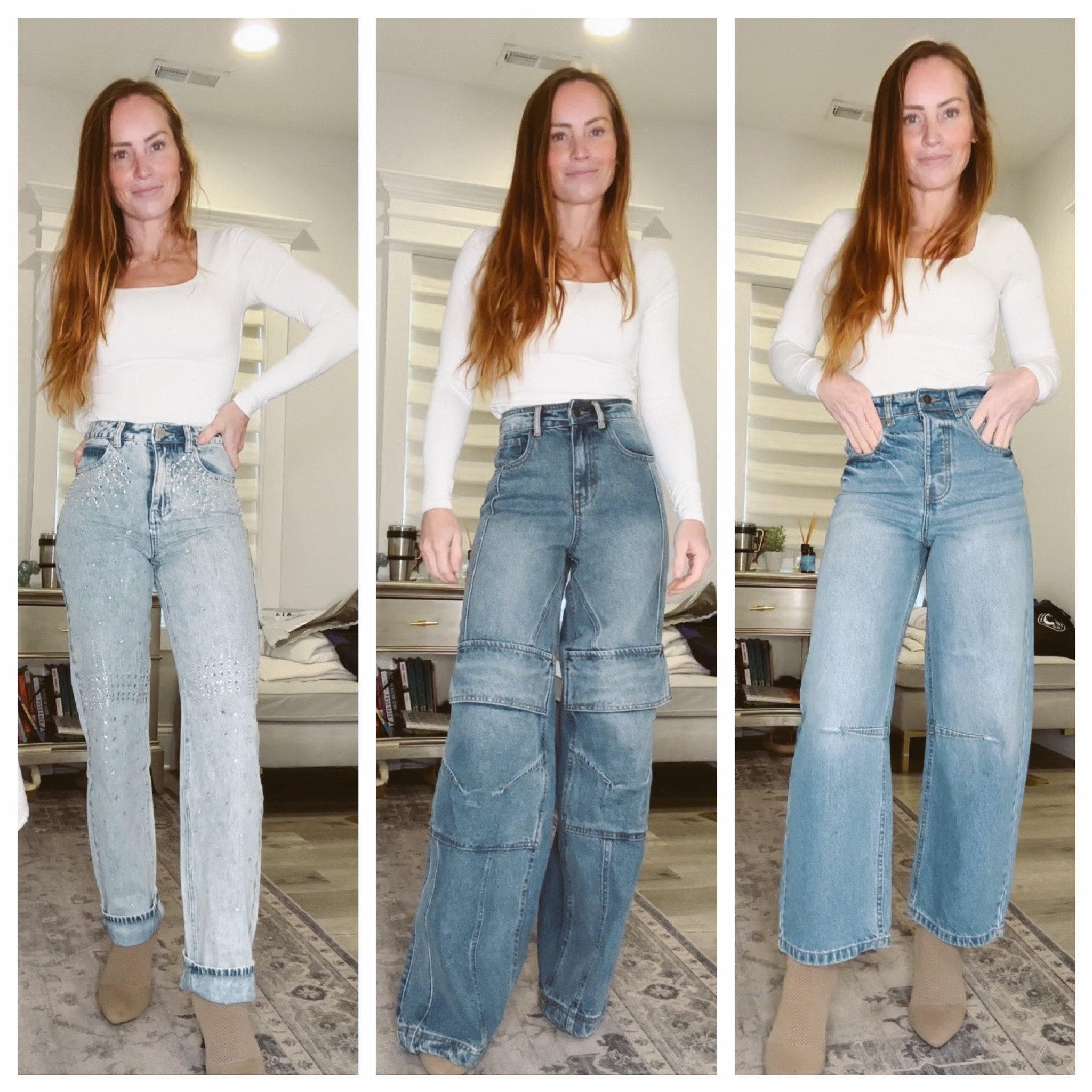 Not your basic B denim try-on 🤍 and ALL 60% OFF!!! $22-$50!!!

#LTKfindsunder50 #LTKsalealert