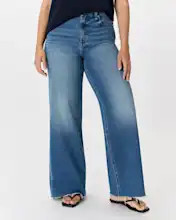Bella Stretch Wide Leg Jeans | Quince