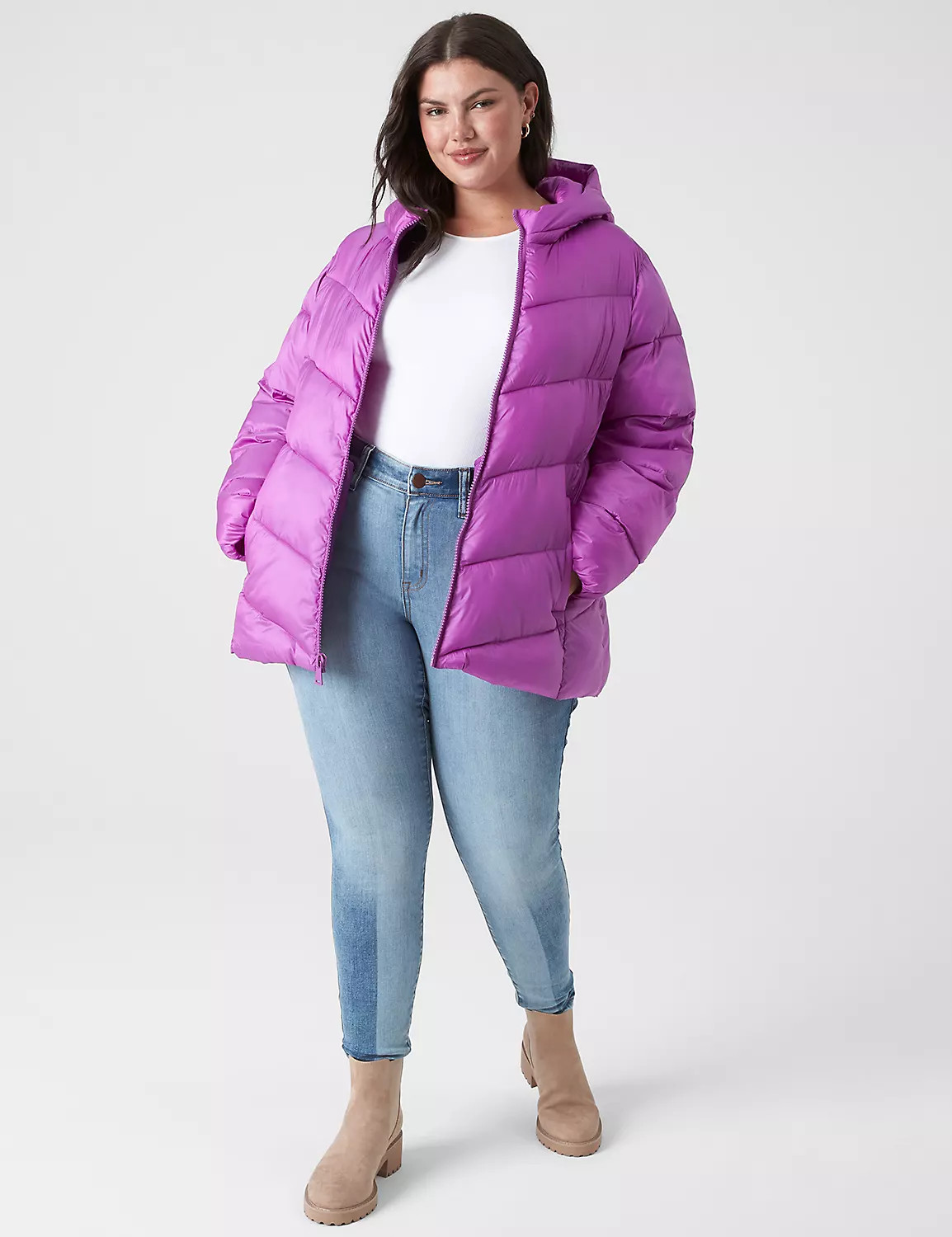 Puffer Coat With Hood | LaneBryant | Lane Bryant (US)
