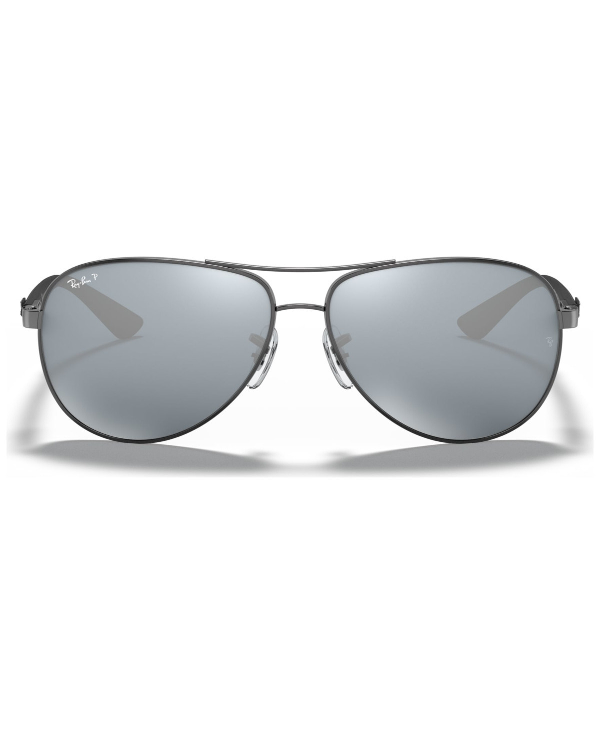 Ray-Ban Polarized Sunglasses , RB8313 - GUNMETAL/SILVER MIRROR POLAR | Macy's