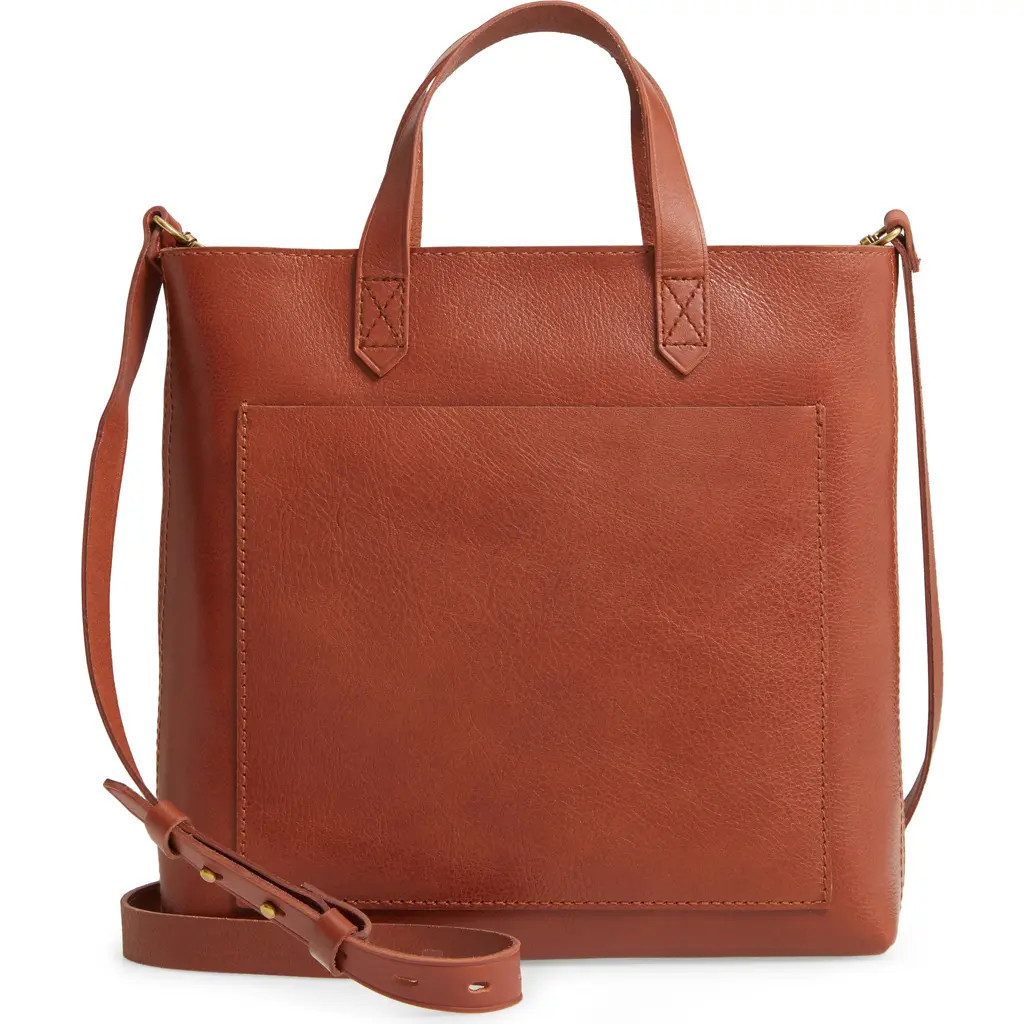 Madewell The Small Transport Crossbody Bag in English Saddle at Nordstrom | Nordstrom