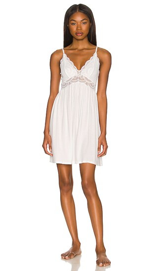 Mariana The Mademoiselle Chemise in White | Revolve Clothing (Global)