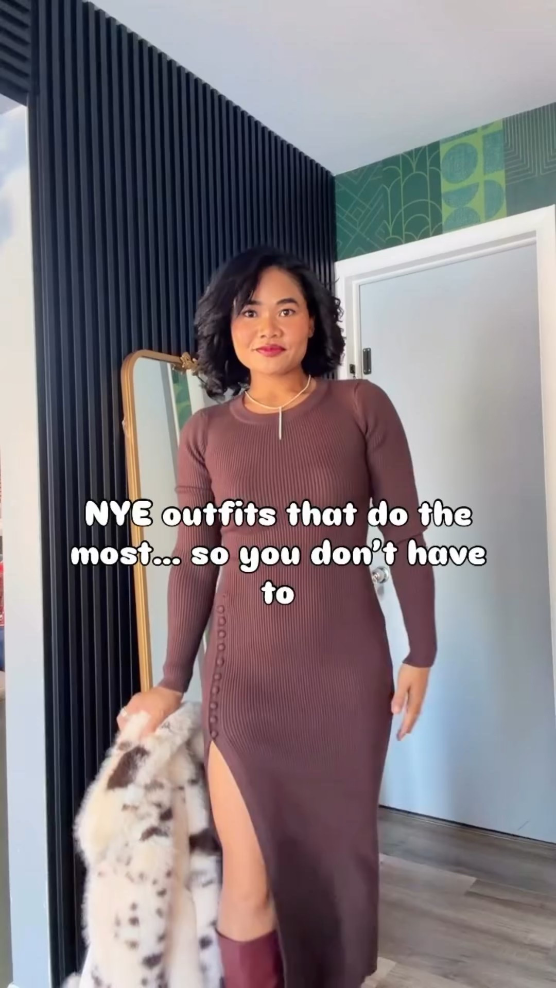 NYE style, but make it unforgettable ✨🎄
These @lulus pieces were made for outfit changes, camera flashes, and compliments all night long.
The best part? They transition perfectly from festive glam to casual chic.

Let’s make every moment shine ✨
👇 Comment SHOP for outfit links
💬 Which look was your favorite?
📌 Save for holiday fashion inspo
#lovelulus #newyearsoutfit #newyearseveoutfit #styleover30 #holidaystyles 
Holiday look, holiday style, new year outfit, lulus style, lulus dress, dress, sparkles, holiday looks