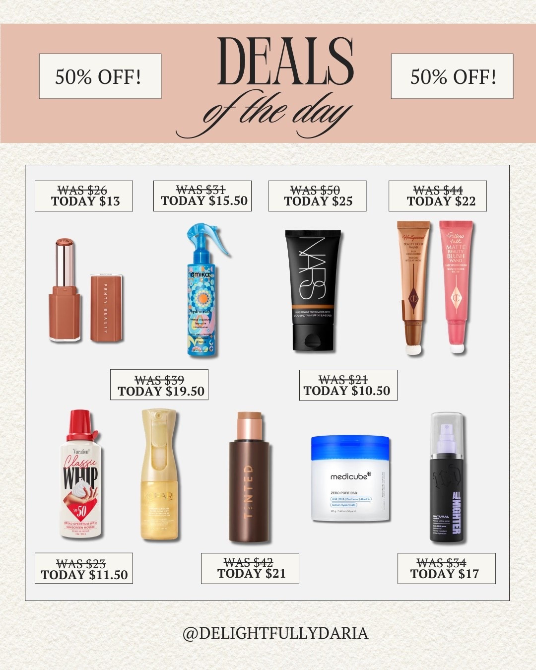 Beauty Deals of the day!


#LTKBeauty #LTKSpringSale