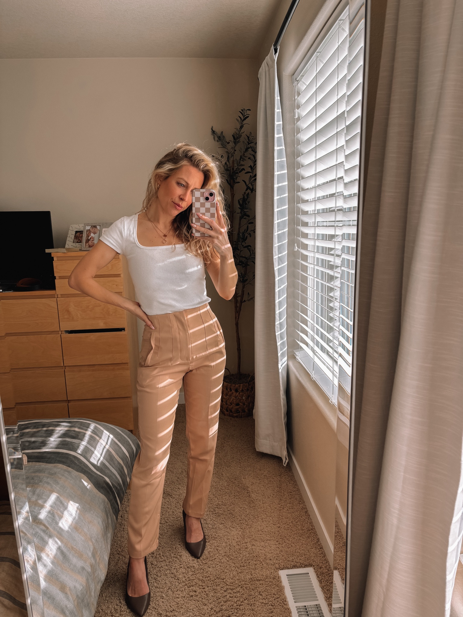 Work outfit of the day. Wearing XS in top and pants 

#LTKworkwear #LTKfindsunder50 #LTKstyletip