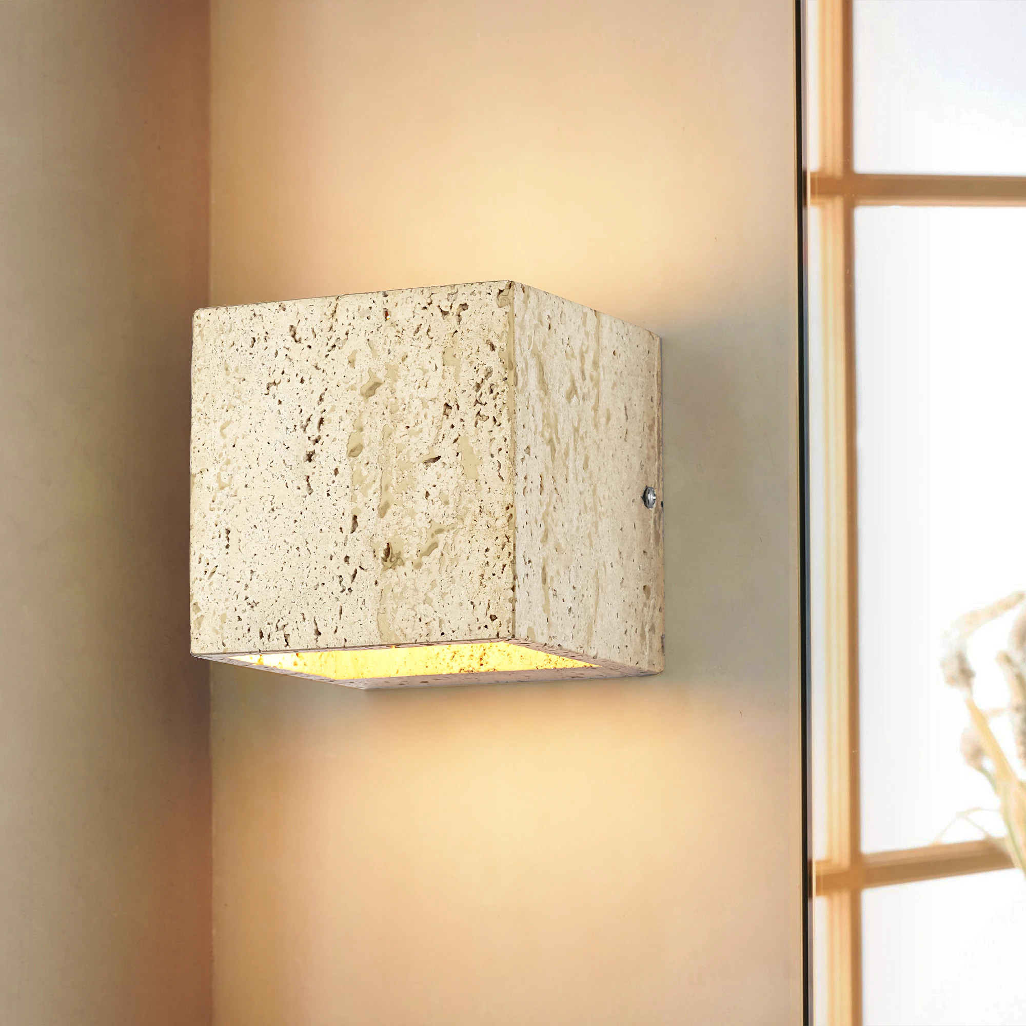 Rennnsan Sue 4.72-in W 1 -Light Brown French country/cottage Integrated LED Wall Sconce one_size | WS810169278 | Lowe's