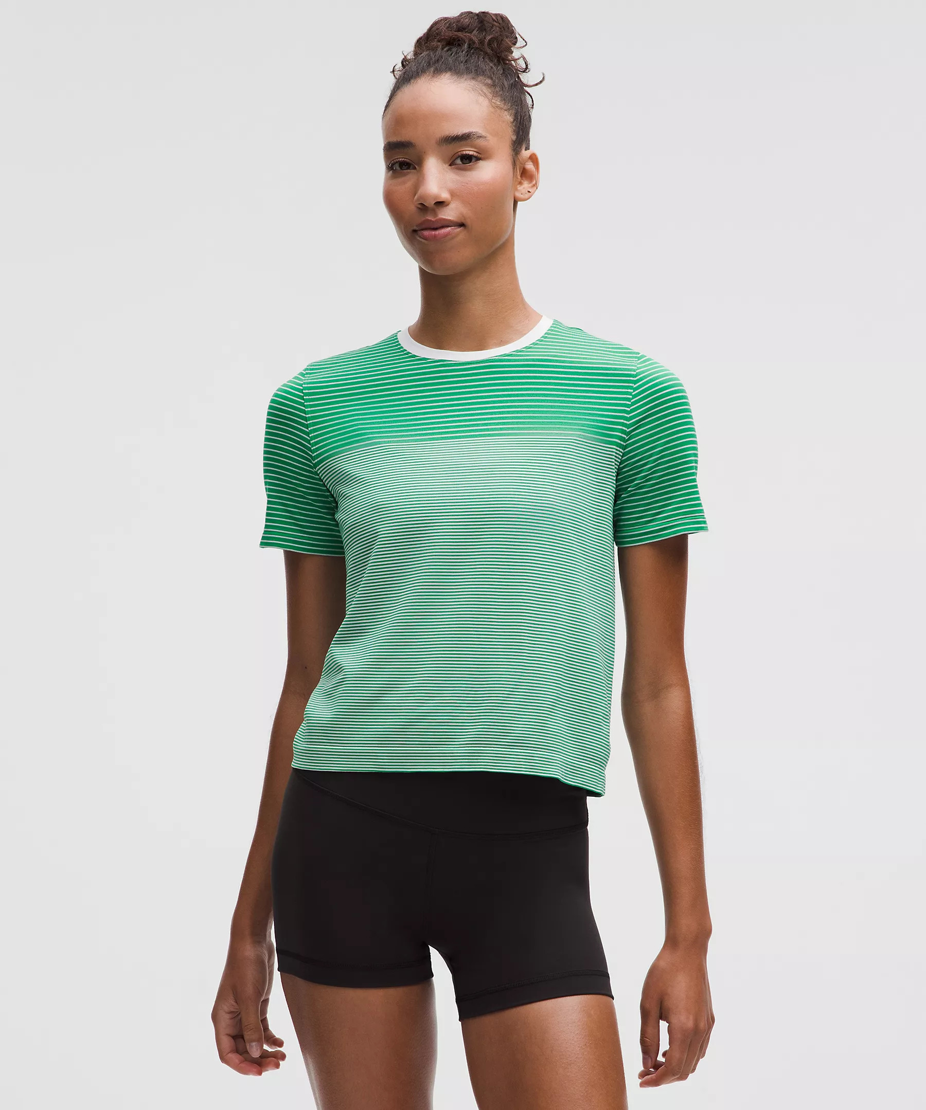 Seamless Classic-Fit Mariner Stripe T-Shirt | Lululemon (US)