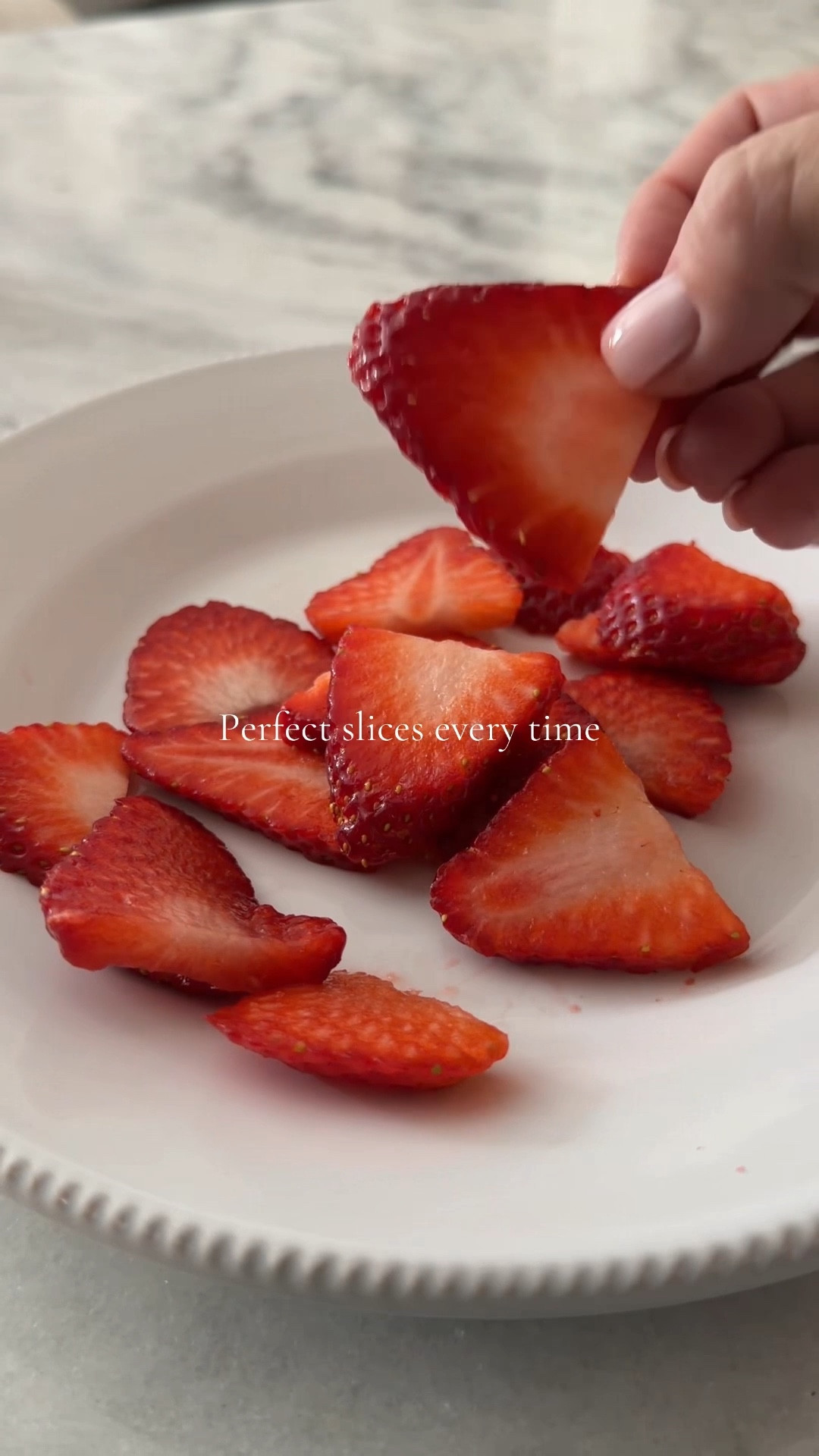 Amazon made me buy it… and now I get it 🍓
One press and perfectly sliced strawberries every time.

I linked it here because I actually use this when baking and prepping fruit. Small tools like this just make life easier.

#LTKdayinmylife #LTKfoodie #LTKHome