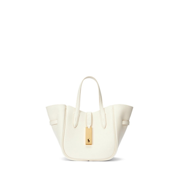 Polo ID Leather Small Tote | Ralph Lauren (UK)