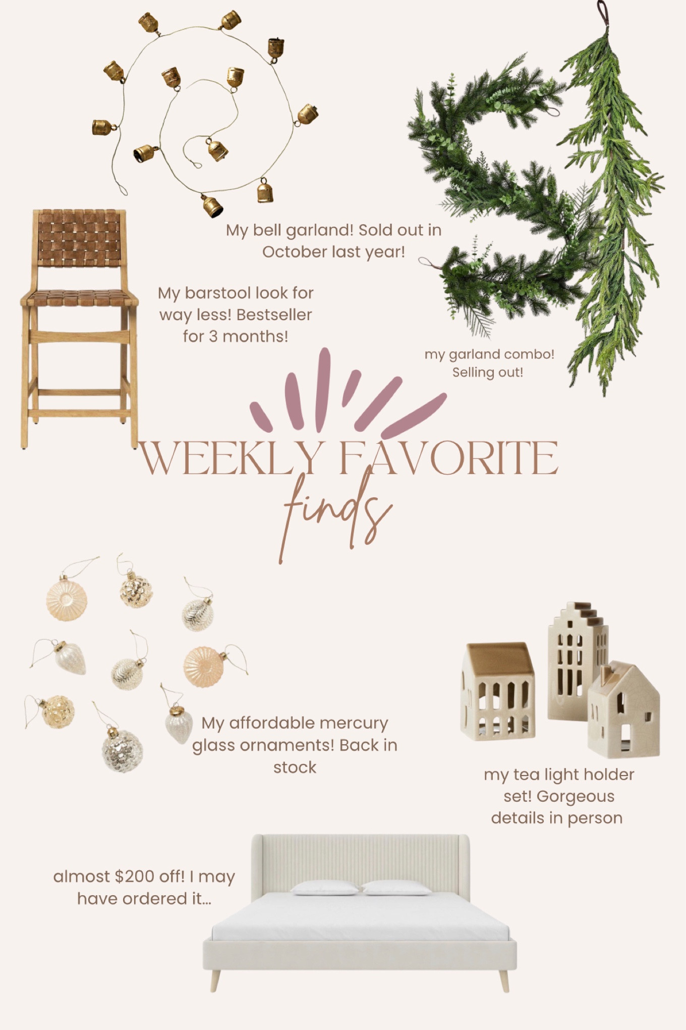 Bestsellers of the week!
Target studio mcgee
Walmart home
Holiday decor

#LTKSeasonal #LTKhome #LTKsalealert