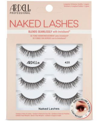 Ardell Naked Lashes #420 - 4 Pairs | Macy's